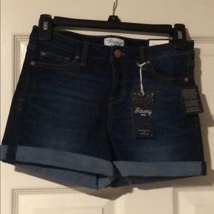 Denim cuffed short-Designed exclusive 4 Stitch Fix